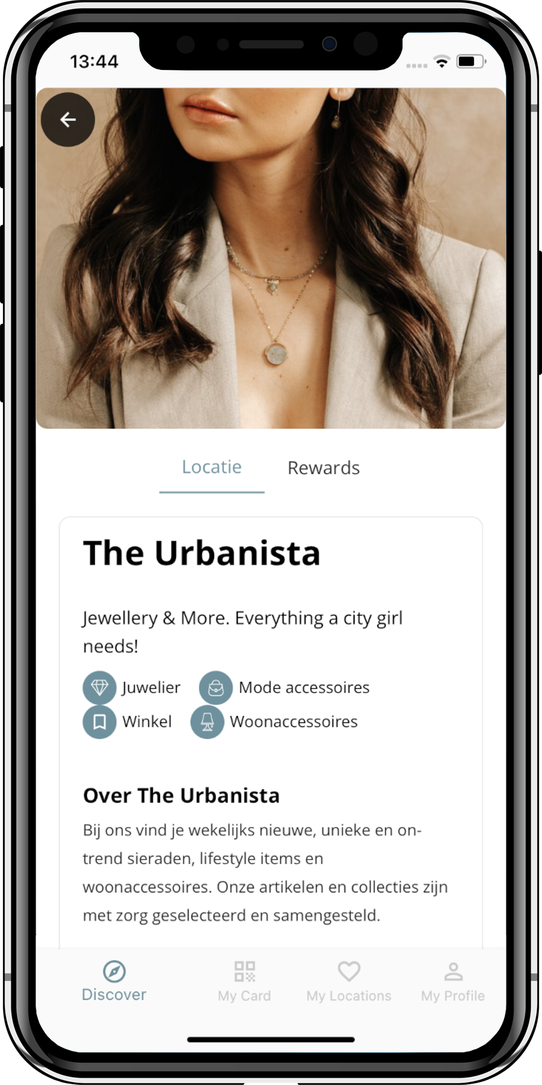 Klantenkaart The Urbanista