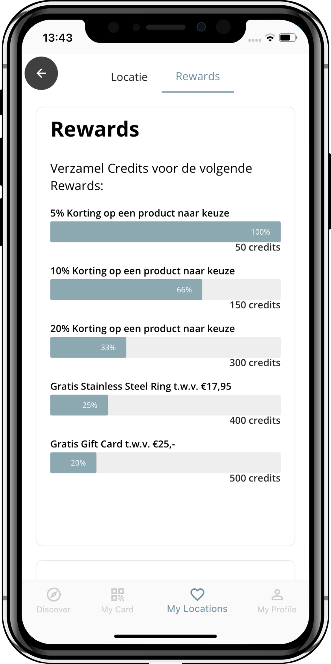 Rewards van The Urbanista