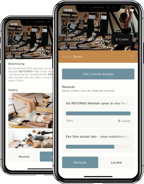 App screenshot locatie_rewards